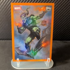 GREEN GOBLIN 2026 Topps Marvel Chrome Topps Original Orange Refractor T0-02  /25 picture