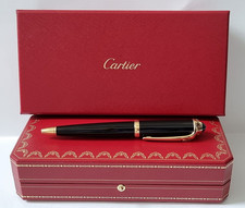 Cartier VIP Ballpoint Pen Black Gold Luxury Executive Rare Edition New IN BOX picture