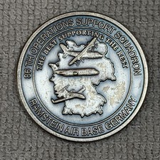 USAF 86th Operations Support Squadron Team Ramstein AB Germany Challenge Coin picture