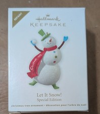 Hallmark Keepsake 2011 Christmas Ornament Let It Snow Special Edition Repaint picture