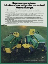 1979 John Deere 212 Lawn Tractors New Metal Sign: 12x16