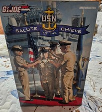 2005 GI Joe Salute to the Chiefs doll Mint NIB Still in Navy Exchange Bag picture