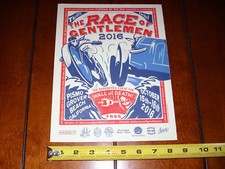 2016 THE RACE OF GENTLEMEN PISMO GROVER BEACH CALIFORNIA ORIGINAL AD picture