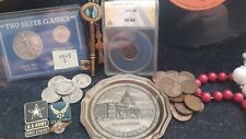 junk drawer lot vintage collectibles picture