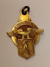 Vintage Jostens Athletics Pendant Charm Medal picture