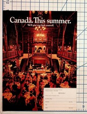 1972 Canada Summer Travel Tourism Ad Canadian Government Lodge Hotel Vacation picture