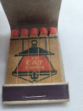 Matchbox 1930s Ye Eat Shoppe 8th ave New York City NY Lion  picture