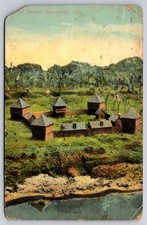 Fort Steuben Steubenville Ohio OH As-Is 1910 Postcard picture