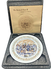 Vintage The Story of Plate III Lafayette Legacy Collection Plate No.354 1974 picture