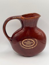 Vintage Brown Forman President’s Choice Bourbon Ceramic Pitcher Louisville KY picture