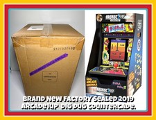RARE Arcade1UP Dig Dug CounterCade 2019 Gen 1 Sealed in Box Counter Cade Namco picture