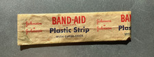 Rare Vintage 1950s Johnson & Johnson Band-Aid Sealed With Red String Plain Pad picture