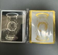 Digimon Card Game Official Card Sleeve Silver & Gold BANDAI CARD GAMES Fest23-24 picture