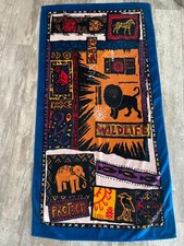 Vintage Ocean Club Protect Save Wildlife Beach Towel picture