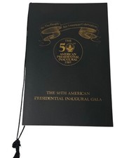 1985 Presidential  50th Inaugural Gala Program Ronald Reagan picture