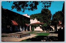 Santa Barbara CA Famous El Paseo Shopping Center Vintage Postcard California picture