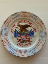 AMERICA'S 200TH ANNIVERSARY 1776-1976 COLLECTOR PLATE VINTAGE BICENTENNIAL picture