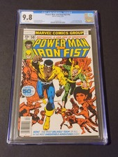 🗝️Power Man and Iron Fist # 50 Marvel 1978 CGC 9.8 Claremont Byrne Luke Cage picture
