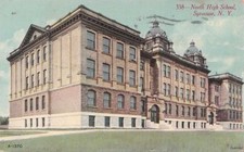  Postcard North High School Syracuse NY picture