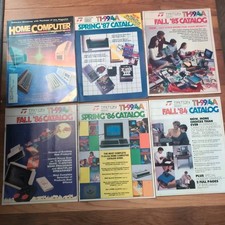 Lot Vintage Triton Catalogs TI 99/4A Texas Instruments 1980s Computer Gaming IBM picture