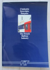 Vintage 1984 French Railway Industry FIF Book Railroad Subway Metro Systems picture