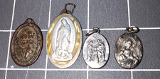 4 Religious Devotional Items St Christopher Lady of Guadalupe, Holy Family, Mary picture
