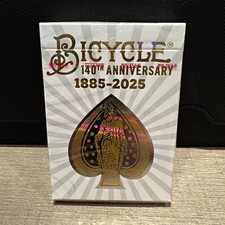 Bicycle 140th Anniversary 1885-2025 Playing Cards Deck Only Read Description picture