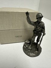 Franklin Mint Pewter Figurine, The G.I. picture