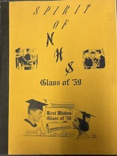 Vintage 1959 Newburgh High School Indiana Senior Yearbook with ads picture