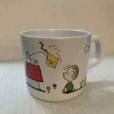 Vintage 1965 Peco Peanuts Snoopy Charlie Brown Melamine Small Mug Cup Decor picture