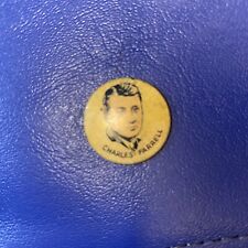 1930'S CRACKER JACK PIN BACK BUTTON FOR CHARLES FARRELL picture