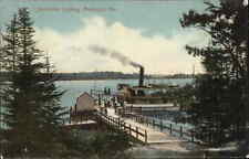 Merepoint Maine ME Steamboat Landing Steamer c1910 Vintage Postcard picture