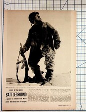 1949 MGM Battleground Movie Ad WWII Bastogne Van Heusen Ovaltine Jayson picture