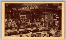 Postcard Scout Room Troop 4 and 52 Boy scouts of America Fort Worth Texas picture