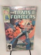 Transformers # 1 Comic Book Marvel Limited Series 1984 picture