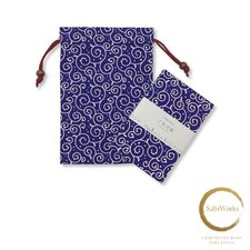 Kyoyu Goshuincho Set Dot Arabesque Navy picture
