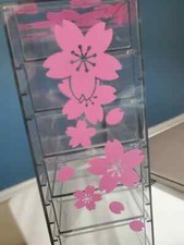 Japanese Cherry Blossoms Sakura Flowers Pink Sticker Vinyl Decal Waterproof picture