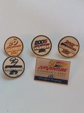 Vintage EAA Air Adventure Pin Lot of 5 Lapel Pins  picture