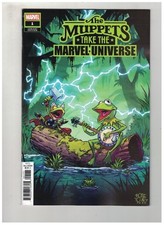 MUPPETS TAKE THE MARVEL UNIVERSE #1 - SKOTTIE YOUNG VARIANT COVER - MARVEL/2026 picture