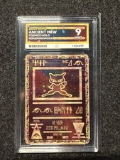 2000 Pokemon Ancient Mew Promo Cosmos Holo Pokemon Movie ACE 9 Mint  picture
