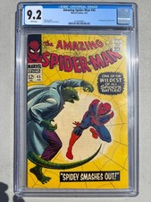 Amazing Spider-Man 45 1967 Marvel Comics CGC NM- 9.2 3rd App Lizard  White Pages picture
