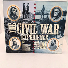 The Civil War Experience 1861-1865 Jay Wertz Hardcover Book CD Documents Rare picture
