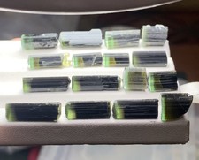 20 Grams Steknala Green Cap Tourmaline Crystals picture