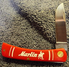 Case XX RUGER MARLIN Red Synthetic Sod Buster Jr Pocket Knife SOLD OUT picture