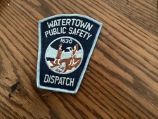 VINTAGE Watertown Massachusetts Collectible OBSOLETE   patch Bx AA # 12 picture