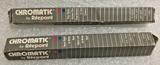 Lot of 2 Chromatic Vintage 2 in 1 Multi Color Pen Gold Advertising USA (DRY INK) picture