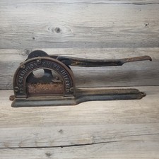 Antique Tobacco Cutter The Champion Knife Improved Enterprise MFG. Co USA picture