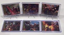 2018 Fleer Ultra X-Men Greatest Battles Card Set GB1-GB10 + Bonus Foil picture