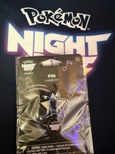Pokemon Night Out 2026 Umbreon Pin Exclusive Pokemon Center picture