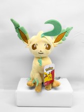 Pokemon Leafeon 8” Plush Jazwares Eevee Evolution BRAND NEW w/ Tags NWT picture